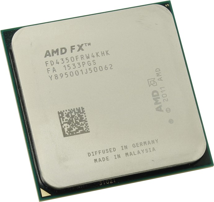 Процессор AMD FX-4350 Vishera (2012), 4C/4T, 4200MHz 8Mb TDP-125W SocketAM3+ tray (FD4350FRW4KHK )