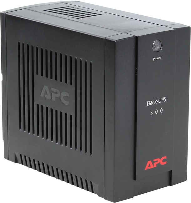 ИБП APC Back-UPS RS, 500 VA, 300 Вт, IEC, розеток - 3, черный (BX500CI)