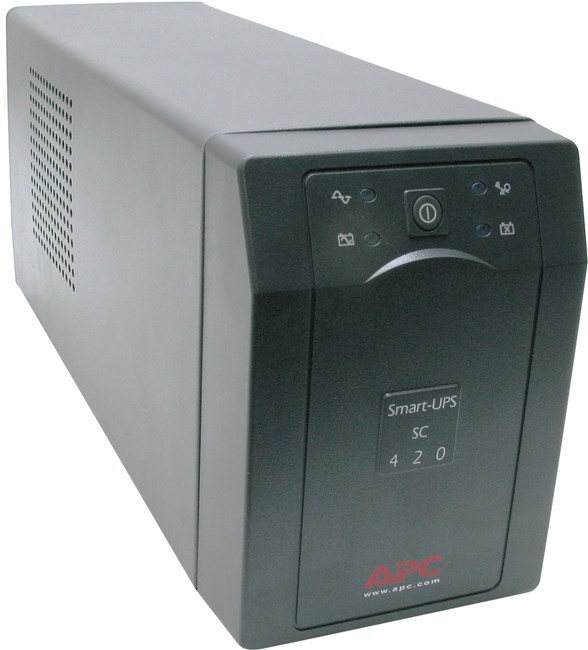 

ИБП APC Smart-UPS, 420 VA, 260 Вт, IEC, розеток - 4 (SC420I), Smart-UPS