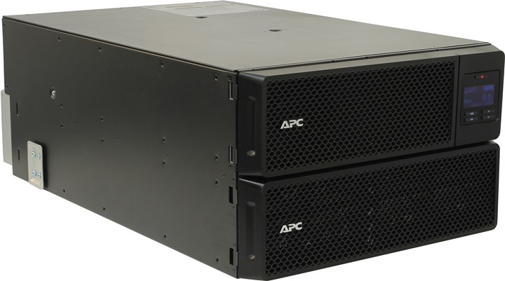 

ИБП APC Smart-UPS SRT RM, 10000 В·А, 10 кВт, IEC, розеток - 10, USB, черный (SRT10KRMXLI), Smart-UPS SRT RM