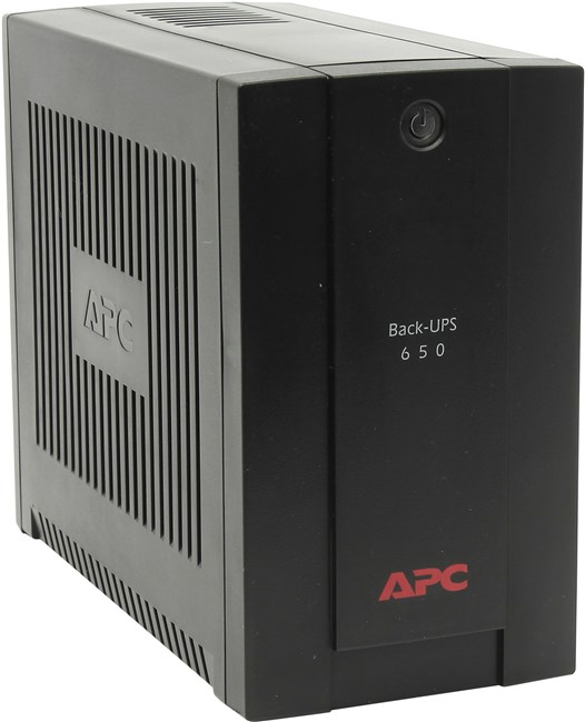 ИБП APC Back-UPS RS, 650 VA, 390 Вт, черный