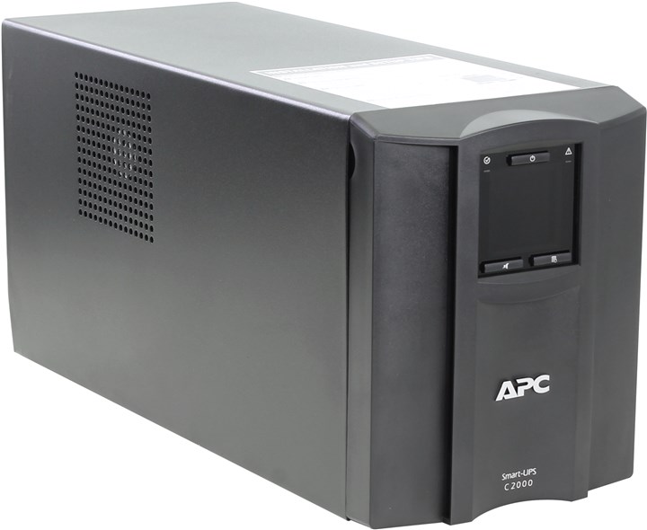 ИБП APC Smart-UPS, 2000 В·А, 1.3 кВт, IEC, розеток - 7, USB, черный (SMC2000I)