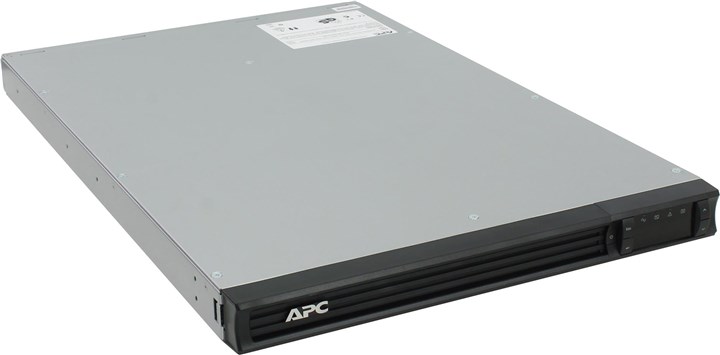 

ИБП APC Smart-UPS, 1500 В·А, 1 кВт, IEC, розеток - 4, USB, черный (SMT1500RMI1U), Smart-UPS