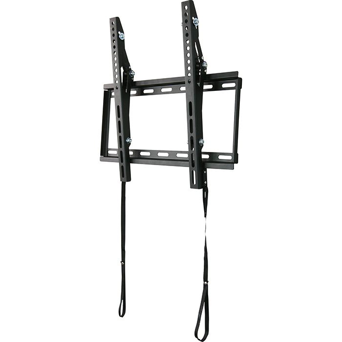 

Кронштейн для TV/монитора WIZE T46A, 26"-46", VESA 200x200 - 400x400, вес до 35кг, настенный, черный (54221), T46A