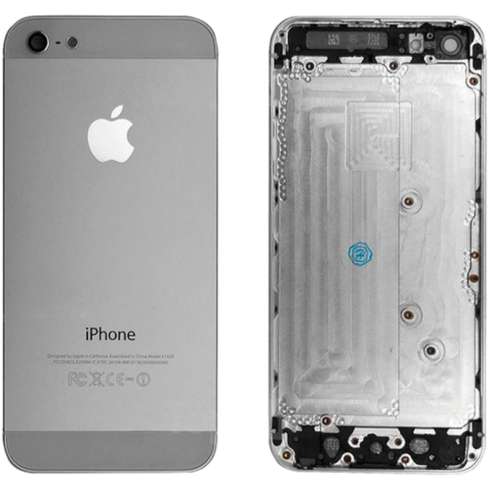 Задняя панель для смартфона Apple iPhone 5, A+. Цвет белый (TOP-iP5-BC-W)