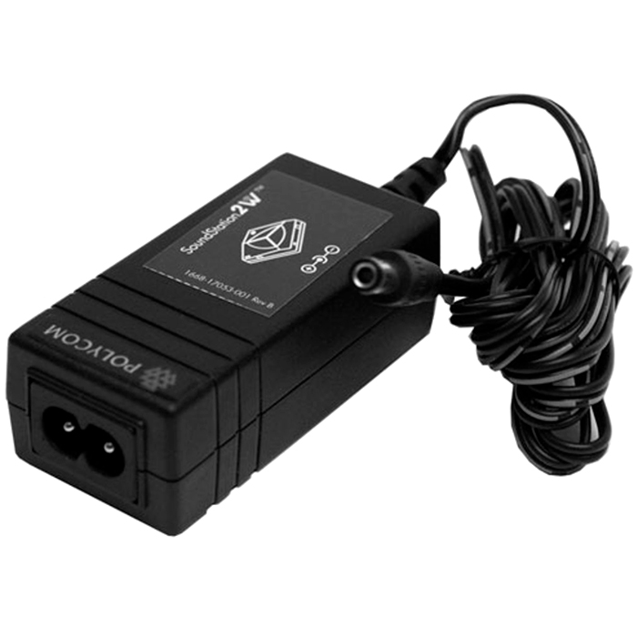 

Блок питания Polycom для CX3000 (48V DC) (2200-15853-122), Черный