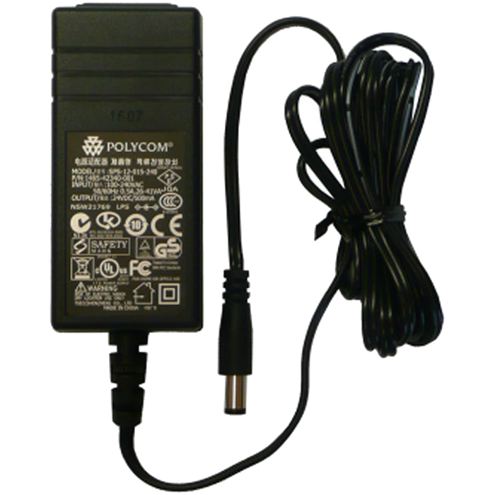 

Блок питания Polycom для CX500/600 (24V DC) (2200-44340-122), Черный