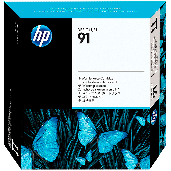 

Картридж для обслуживания HP No. 91 для Designjet Z6100 Photo Printer (C9518A), No. 91