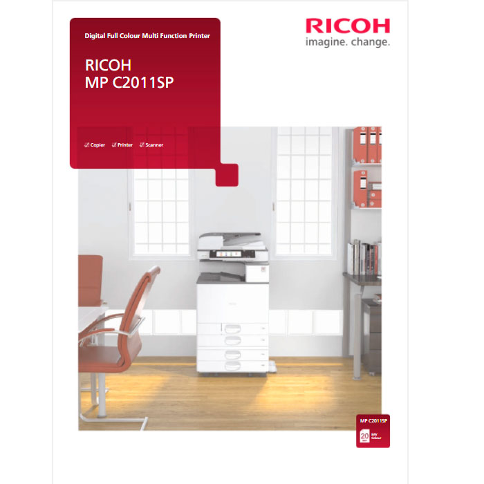 Инструкция пользователя Ricoh 903688 для MPC2011SP 150₽