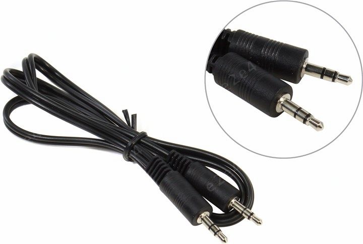 

Кабель соединительный 5bites Jack 3.5-Jack 3.5, 70см, черный (AC35J-007M)
