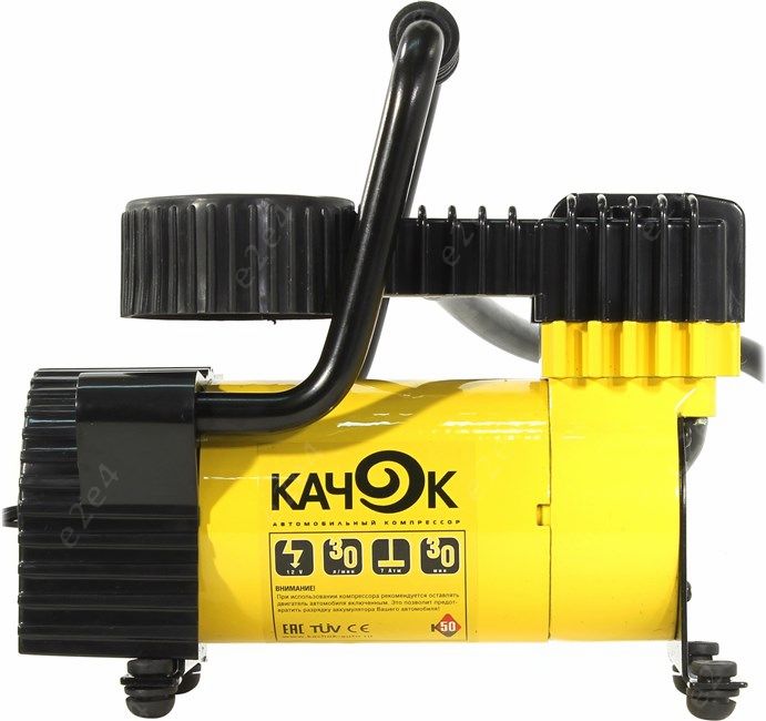 Компрессор автомобильный Качок K50, 30л/мин, 7 атм