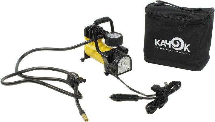 Компрессор автомобильный Качок K50 LED, 30л/мин, 7 атм