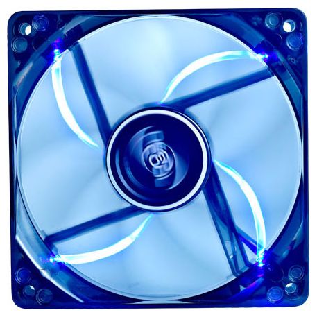 

Вентилятор Deepcool WIND BLADE 120, 120 мм, 1300rpm, 26.6 дБ, 3-pin, 1шт, синяя подсветка, WIND BLADE 120