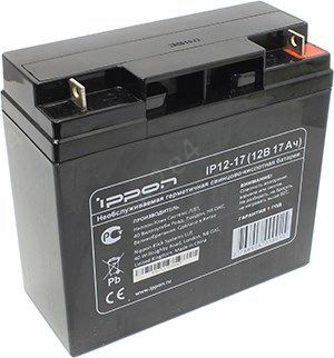 Аккумуляторная батарея для ИБП Ippon IP12-17, 12V, 17Ah