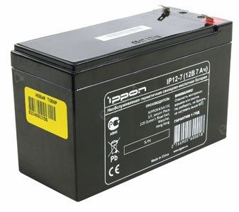 Аккумуляторная батарея для ИБП Ippon IP12-7, 12V, 7Ah