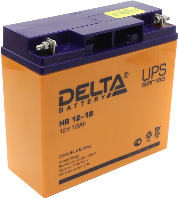 Аккумуляторная батарея Delta HR12-18
