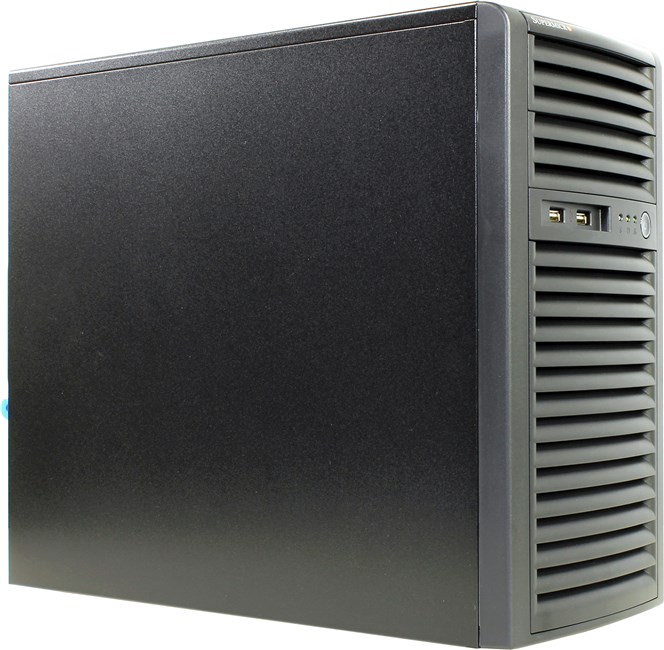 

Корпус Supermicro 731i-300B, mATX, MiniTower, 1x300W, черный (CSE-731i-300B), 731i-300B