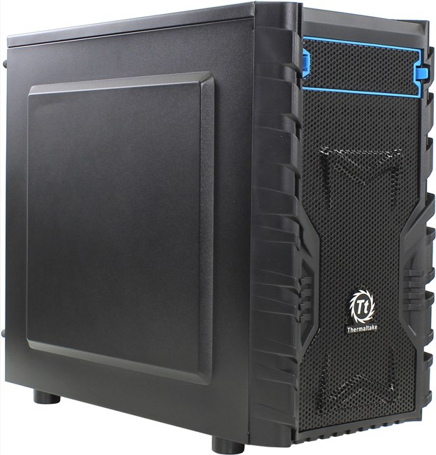 Корпус Thermaltake Versa H13, mATX, Mini-Tower, черный, без БП (CA-1D3-00S1NN-00)