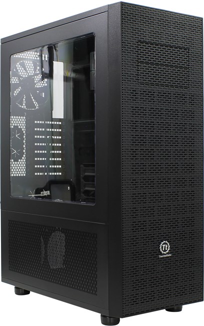 Корпус Thermaltake Core X71, Full-Tower, без БП, черный