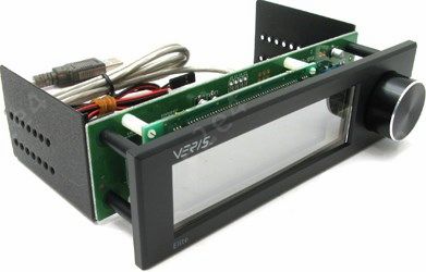 Мультимедийная станция Antec Veris Elite Multimedia Station (5.25" IR приёмник, LCD, USB, ПДУ)