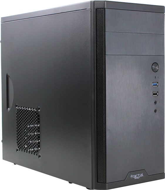 Корпус Fractal Design Core 1100 , mATX, Mini-Tower, черный, без БП (FD-CA-CORE-1100-BL)