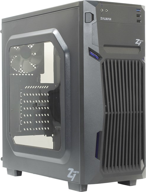Корпус Zalman Z1 Neo, Midi-Tower, Без БП