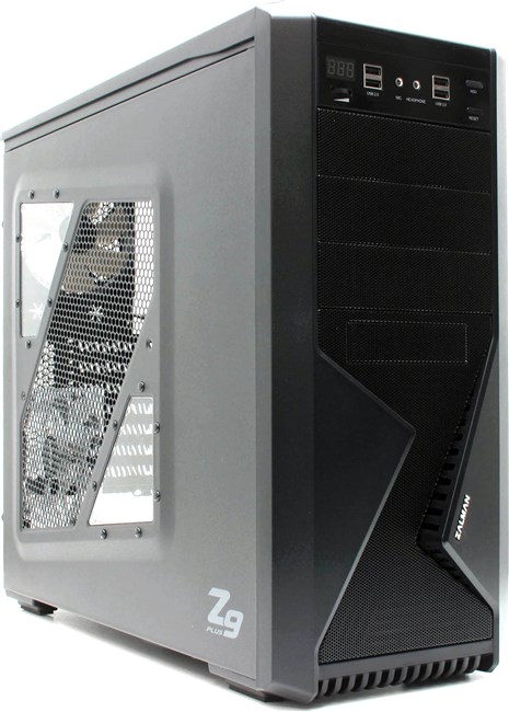 Корпус Zalman Z9 Plus, Midi-Tower, Без БП