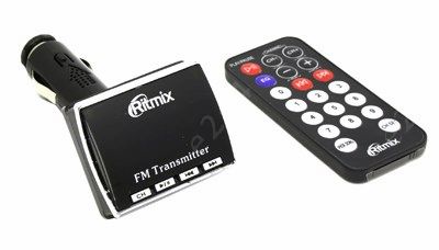 FM-трансмиттер Ritmix FMT-A750 USB,SD,MMC, ПДУ