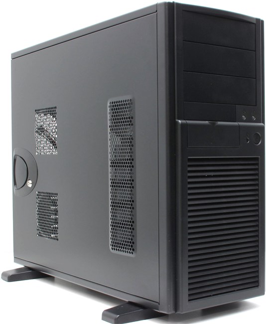 Корпус Chieftec SH-01B-B-B, Midi-Tower, Без БП