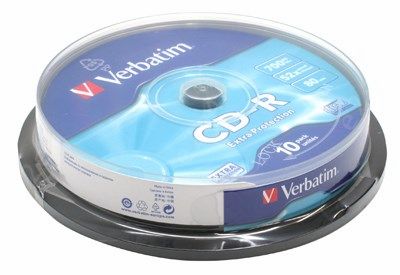 Диск Verbatim CD-R 700Mb 10 шт