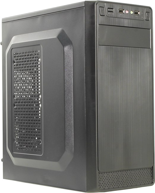 Корпус ExeGate AB-222 , ATX, Midi-Tower, черный, 500Вт (EX247942RUS)