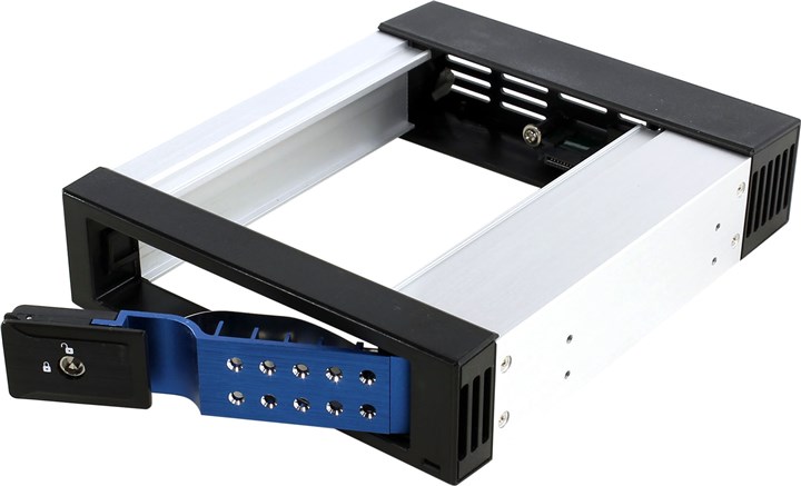 

Корзина Procase T3-101SATA3(-BL) HotSwap 1xSATA/SAS, Черный/серебристый, T3-101