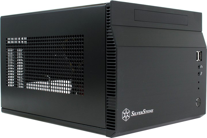 Корпус SilverStone SG06B 450W Black, Full-Desktop, 450Вт