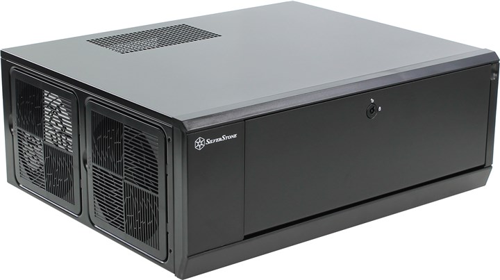 Корпус SilverStone GD10B, ATX, Full-Desktop, 2xUSB 3.0, черный, без БП (SST-GD10B)