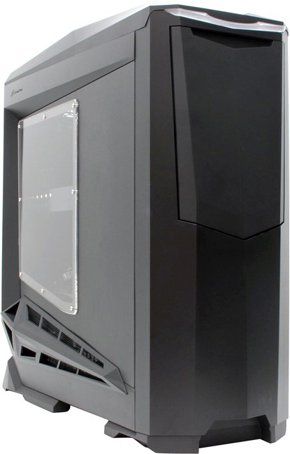 Корпус SilverStone RV01B-W Black, Full-Tower, Без БП