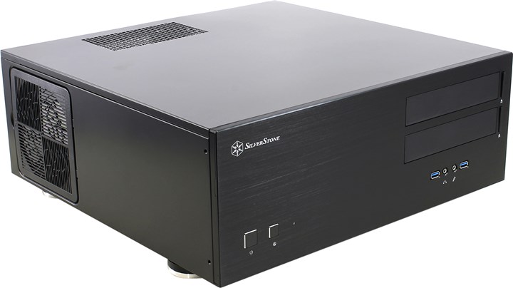 

Корпус SilverStone GD08B, EATX, Full-Desktop, черный, без БП, GD08B