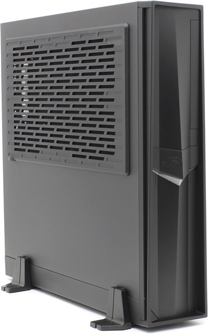 Корпус SilverStone RVZ02, Mini-ITX, Slim-Desktop, черный, без БП
