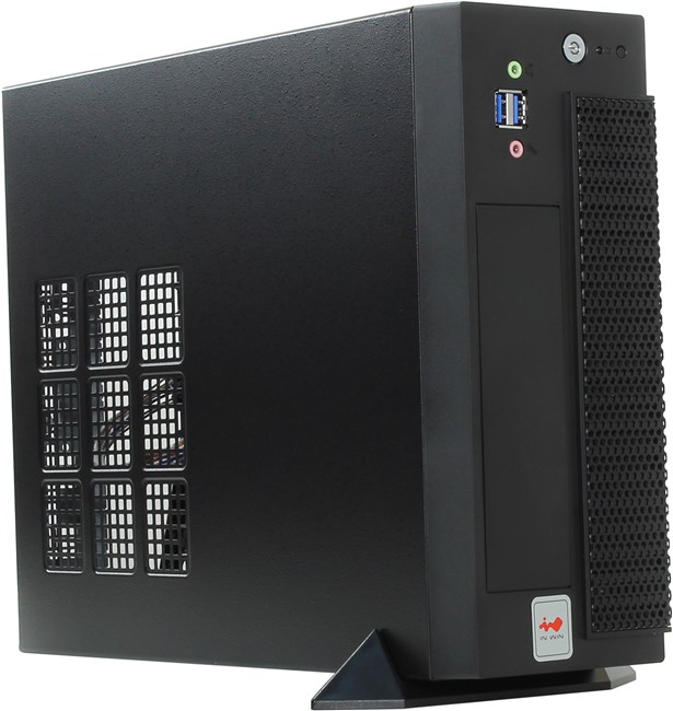 Корпус INWIN BP691BL, Mini-ITX, Slim-Desktop, черный, 200 Вт