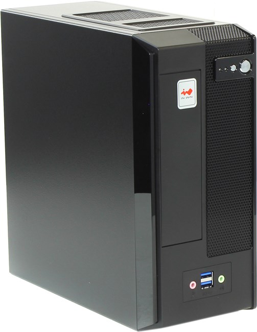 Корпус INWIN BM677U3, Mini-ITX, Micro-Tower, черный, 160 Вт