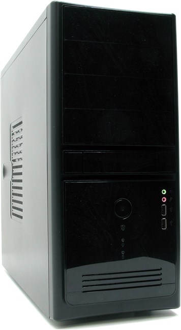 

Корпус INWIN EC021 , ATX, Midi-Tower, черный, 450Вт, EC021