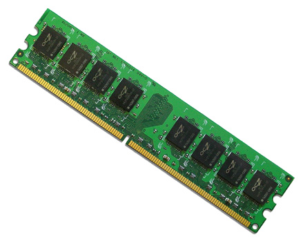Память DDR2 DIMM 1Gb, 800MHz OCZ
