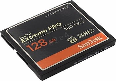 Карта памяти 128Gb CompactFlash Sandisk Class 10