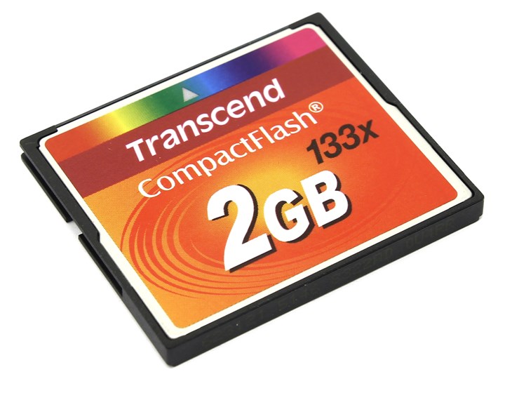 Карта памяти CompactFlash Transcend, 2Gb, 133X