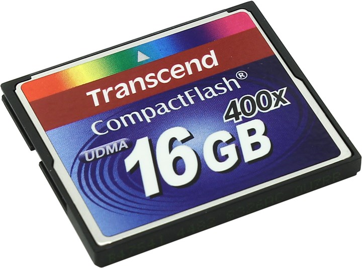 Карта памяти transcend compact flash 16 гб