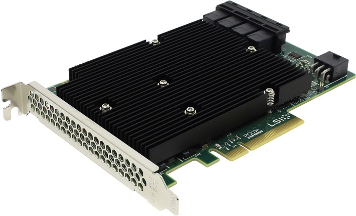 Контроллер Broadcom SAS9300-16i SGL (LSI00447)
