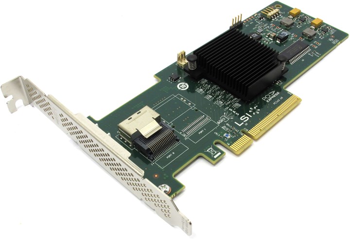 

Контроллер Broadcom SAS9240-4I SGL, SAS/SATA, PCI-Ex8 (LSI00199), SAS9240-4I SGL
