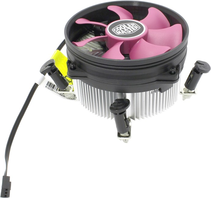 

Кулер для процессора COOLERMASTER X Dream i117 для Socket 775/115x/1200, 95 мм, 1800rpm, 19 дБА, 3-pin, Al (RR-X117-18FP-R1), X Dream i117