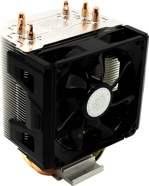 

Кулер для процессора COOLERMASTER Hyper 103 для Socket 115x/2011/2011-3/1356/1366/775/AM2+/AM3/AM3+/FM1/FM2/FM2+/AM2, 92мм, 2200rpm, 30 дБ, 95W, 4-pin PWM, Al+Cu, Blue LED (RR-H103-22PB-R1), Hyper 103