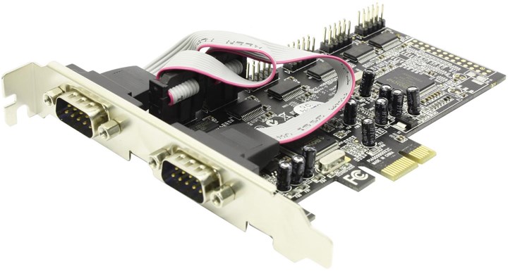 Контроллер COM ST-Lab I-472, 6xCOM, PCI-E