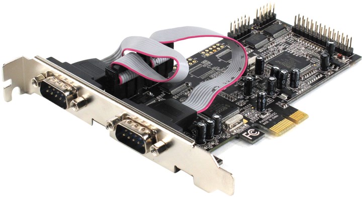 Контроллер COM/LPT ST-Lab I-461, 4xCOM+LPT, PCI-E